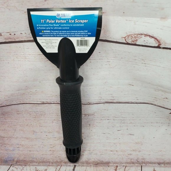 Subzero Polar Vortex Ice Scraper with 11" Non-Slip Grip Handle Winter Tools - Picture 9 of 9